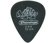 Dunlop Tortex Pitch Black Standard 0.73mm Guitar Picks