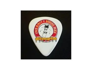 Dimple Records Guitar Pick
