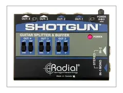 Radial Engineering SHOTGUN Guitar Splitter & Buffer