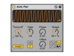 Ableton Auto Pan Plugin main image