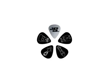 Planet Waves Satriani Chrome Dome Pick