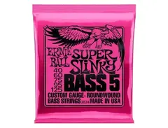 Ernie Ball Super Slinky 5-String Bass Strings (40-125)