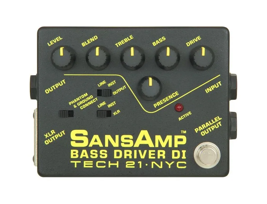 Tech 21 Sansamp Bass Driver DI V1, 2nd gen - What To Know & Where Tech 21 Sansamp Bass Driver DI V1, 2nd gen - What To Know & Where