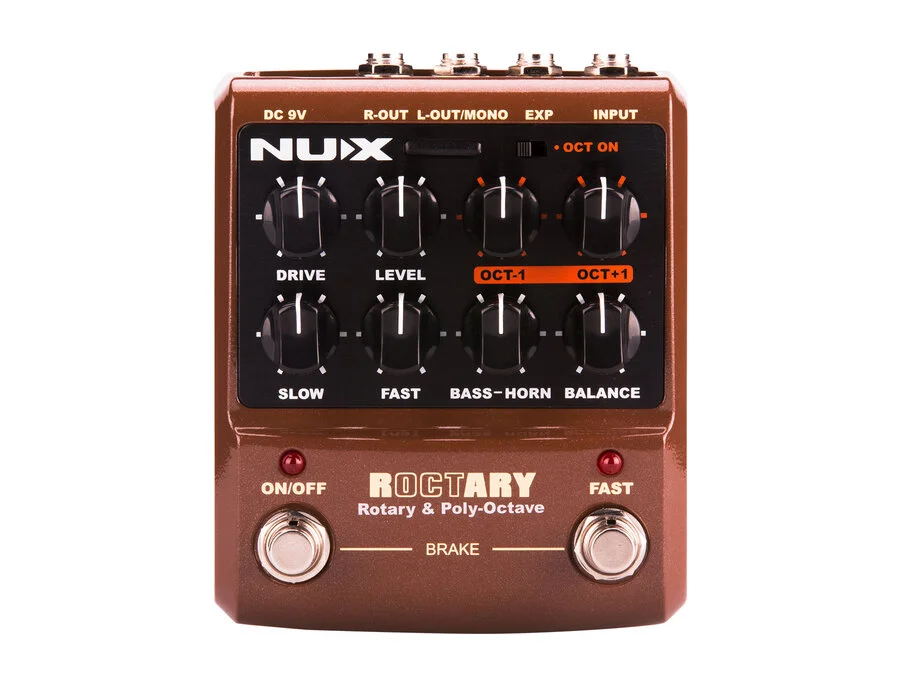 NUX / ROCTARY Rotary & Poly-Octave ロータリー NUX Roctary - What To Know & Where To Buy | Equipboard