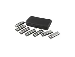 Hohner Blues Band 7-Piece Harmonica Set