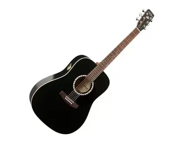 Art & Lutherie Wild Cherry CW Acoustic Electric Guitar Flat Black