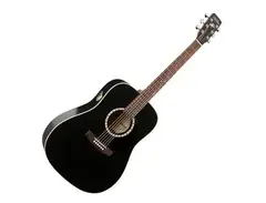 Art & Lutherie Dreadnought Electro Cedar Black main image
