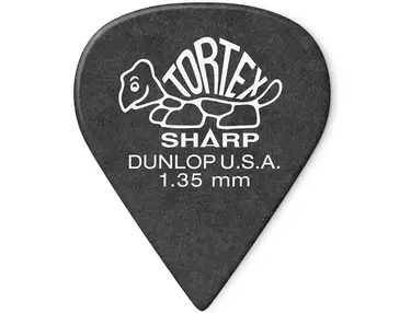 Dunlop Tortex Sharp 1.35mm Guitar Picks