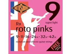 Rotosound R9 Roto Pinks Nickel-Steel Guitar Strings (9-42)