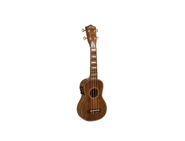 LK-SEU Koa Ac/Elec Soprano UkeSB