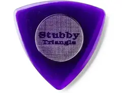 Dunlop Stubby Triangle 3.0mm Dark Purple Guitar Picks