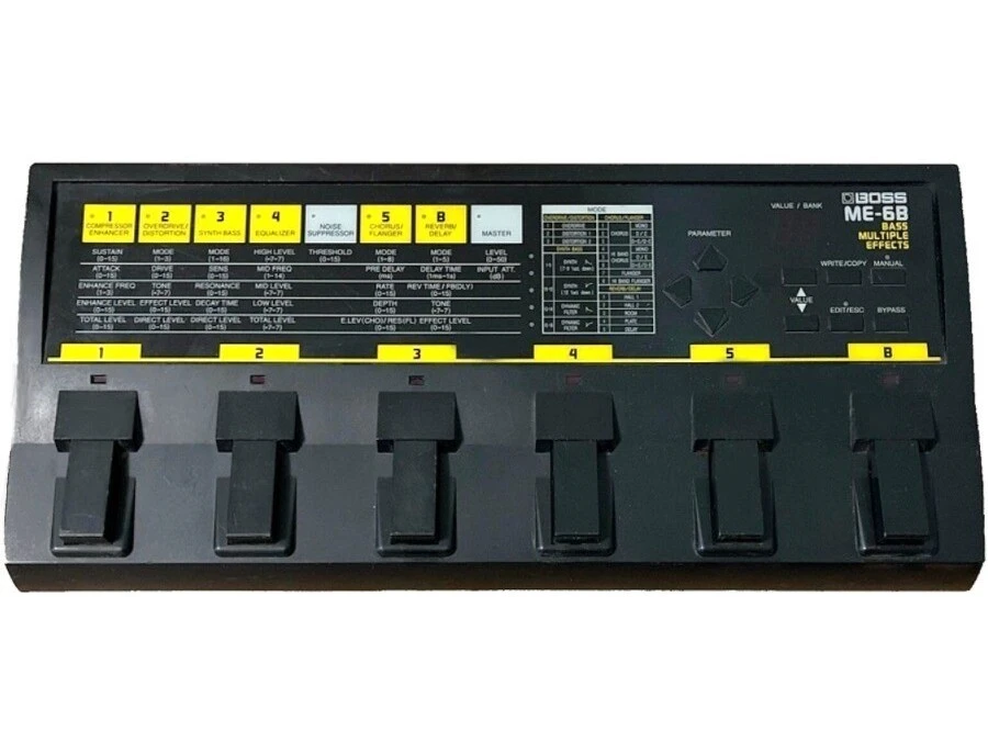 Boss ME-6B - What To Know & Where To Buy | Equipboard