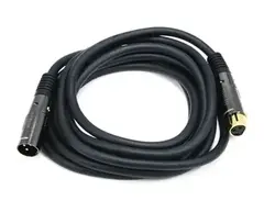 10ft Premier Series XLR Male to XLR Female 16AWG Cable (Gold Plated) [Microphone & Interconnect] main image