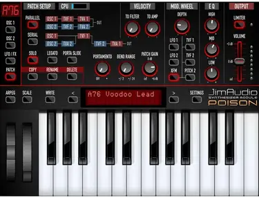 Poison-202 Vintage MIDI Synthesizer