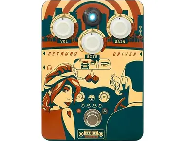 Orange Getaway Driver Overdrive Pedal