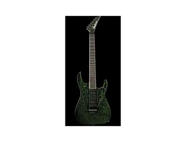 Jackson Custom Select Soloist Black Green Crackle