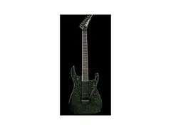 Jackson Custom Select Soloist Black Green Crackle main image