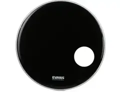 Evans EQ3 Black Resonant Kick Drumhead