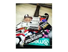 Stagg Stratocaster "Stickerfuck"