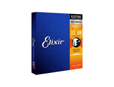 Elixir Nanoweb Coated Nickel Plated Electric Guitar Strings
