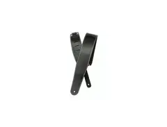 Planet Waves Classic Leather Guitar Strap with Contrast Stitch Black main image