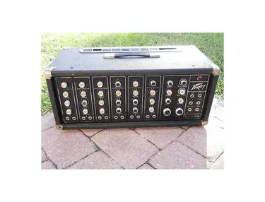 Vintage Peavey Series 400, PA-400 Mixer Head, 6 Channel