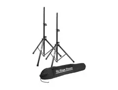 On-Stage Stands All-Aluminum Speaker Stand Pak With Draw String Bag