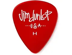 Dunlop Gel Heavy Guitar Picks - Red
