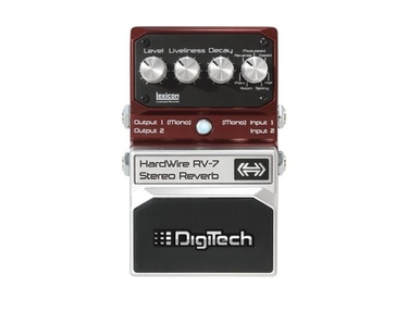 DigiTech HardWire RV-7 Stereo Reverb - ranked #12 in Reverb