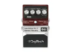 DigiTech HardWire RV-7 Stereo Reverb