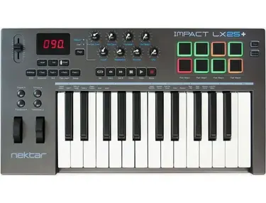 Nektar Impact LX25+ 25 Key USB MIDI Controller Keyboard