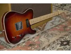 Red Rocket Custom Guitars Tele with Fralins main image
