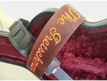 Double Treble Custom Leather Strap