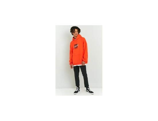 uo orange zeitgeist hoodie