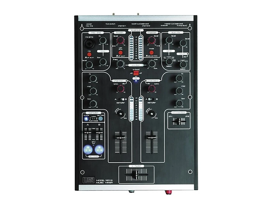 Urei Soundcraft 1601S Digital Scratch Mixer with Sampler - What To