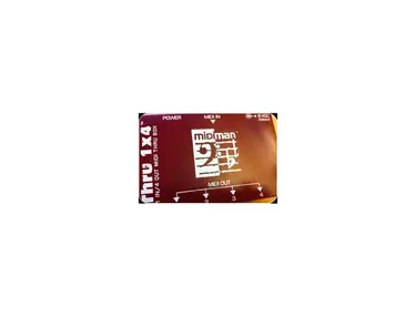 MidiMan Midi thru Box 1x4