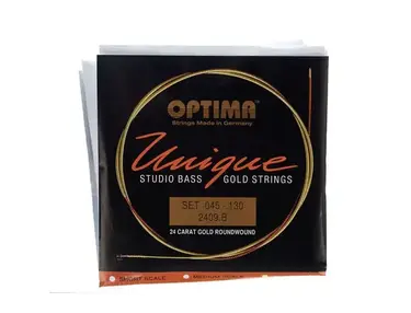 Optima 2409B Bass Gold Strings