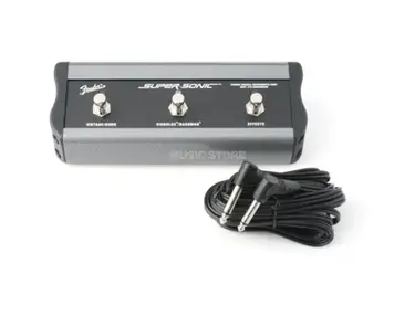 Fender 3-Button Footswitch: Bassman/Vibrolux