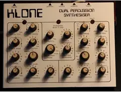 Klone Dual Percussion Synthesiser