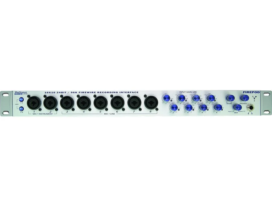 Presonus Firepod 10X10 Firewire Audio Interface - What To Know Presonus Firepod 10X10 Firewire Audio Interface - What To Know