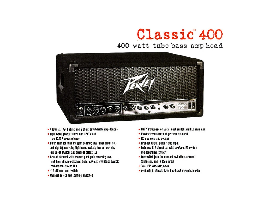 Peavey Classic 400 - What To Know & Where To Buy | Equipboard Peavey Classic 400 - What To Know & Where To Buy | Equipboard
