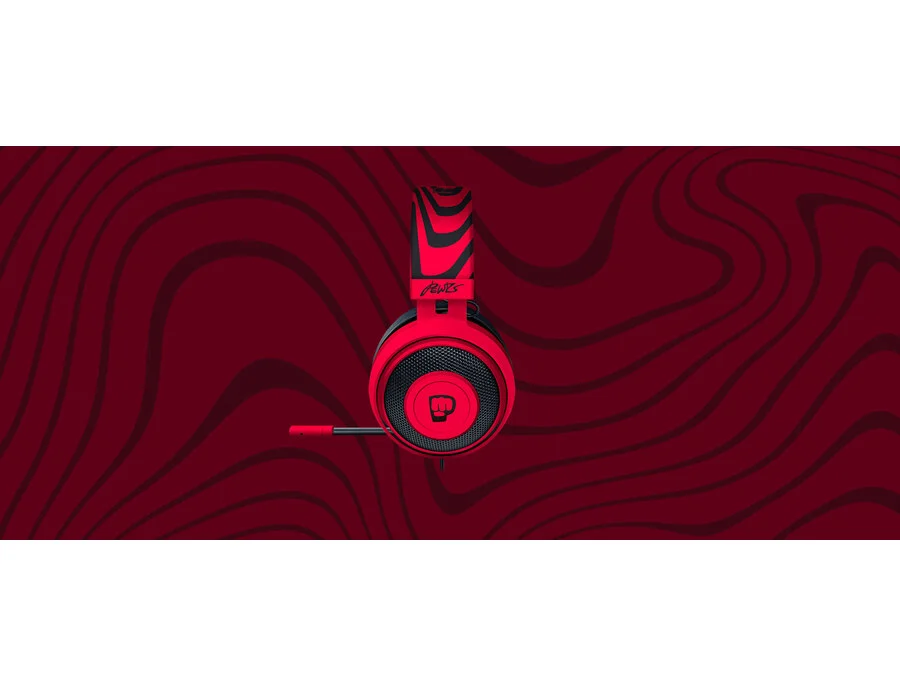 Razer Kraken Bro V2 PewDiePie(ピューディパイ) Razer Kraken Pro V2 Wired Stereo Gaming Headset Black Pewdiepie