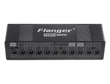 Flanger 10CH Guitar Effect Pedal Power Supply Station