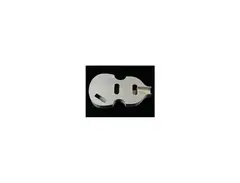Custom DIY Hofner bass main image