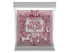 ERNIE BALL ERNESTO PALLA BLACK NYLON GOLD BALL END CLASSICAL GUITAR STRINGS