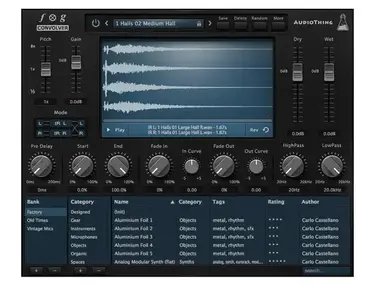 AudioThing Fog Convolver