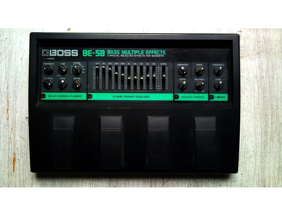 Boss BE-5B Bass Multiple Effects - What To Know & Where To Buy Boss BE-5B Bass Multiple Effects - What To Know & Where To Buy
