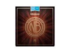 D'Addario Nickel Bronze Acoustic Guitar Strings 12-53