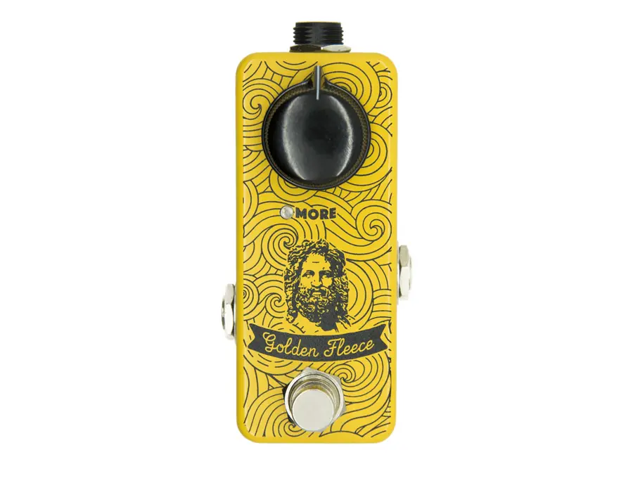 Mythos Pedals Golden Fleece Mini V1 — Fuzz Pedal | Equipboard Mythos Pedals Golden Fleece Mini V1 — Fuzz Pedal | Equipboard