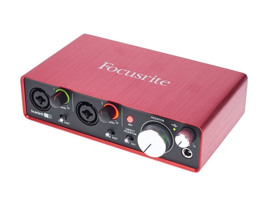 Focusrite Scarlett 2i2 2nd Gen - ranked #146 Audio Interfaces Equipboard
